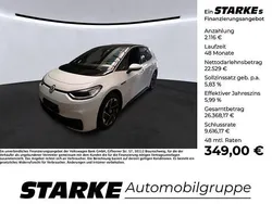 Weiß (gletscherweiß metallic) Gebraucht 2021 VW ID.3 Pro Performance Kleinwagen | 24.645 € (Fairer Preis)