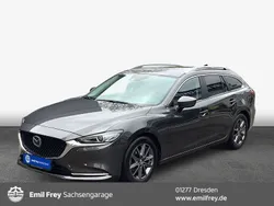 Matrixgrau metallic Gebraucht 2021 Mazda 6 Ad'Vantage Kombi | 25.940 € (Fairer Preis)