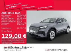 Kieselgrau Gebraucht 2022 Audi Q4 e-tron Comfort SUV | 22.948 € (Guter Preis)