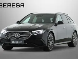 Metalliclack obsidianschwarz Gebraucht 2025 Mercedes E220 AMG Kombi | 68.590 €