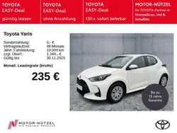 Weiß Neu 2025 Toyota Yaris Hybrid Comfort Kleinwagen | 23.990 € (Guter Preis)