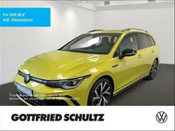 Gelb Gebraucht 2023 VW Golf VIII R-line Kombi | 29.450 € (Guter Preis)