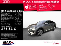 Taifungrau metallic Gebraucht 2025 Audi Q4 e-tron S-Line SUV | 51.479 €