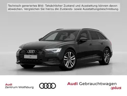 Mythosschwarz metallic Gebraucht 2024 Audi A6 Advanced Kombi | 45.690 €