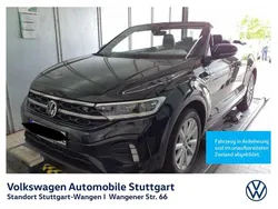 Deep black perleffekt/schwarz Gebraucht 2022 VW T-Roc Cabriolet R-line Cabrio | 30.830 € (Etwas zu teuer)