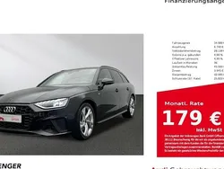Schwarz Gebraucht 2023 Audi A4 S-Line Kombi | 34.880 € (Superpreis)