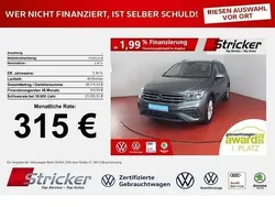 Grau (platinum grey metallic) Gebraucht 2024 VW Tiguan Allspace Life SUV | 34.949 € (Superpreis)