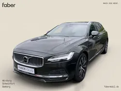 Pine grey metallic Gebraucht 2021 Volvo V90 Inscription Kombi | 33.990 € (Guter Preis)