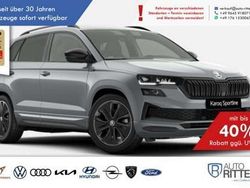 Brilliant silber metallic Neu 2025 Skoda Karoq SportLine SUV | 40.490 € (Fairer Preis)