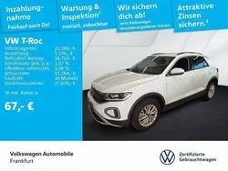 Pure white Gebraucht 2024 VW T-Roc Life SUV | 22.280 € (Guter Preis)
