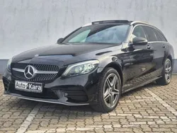 Obsidianschwarz metalliclack Gebraucht 2019 Mercedes C400 AMG Kombi | 31.990 € (Fairer Preis)