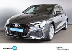 Daytonagrau perleffekt (metallic) Gebraucht 2023 Audi A3 Sportback S-Line Limousine | 28.880 € (Fairer Preis)