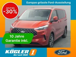 Rot Neu 2025 Ford Tourneo Custom Titanium Van / Kleinbus | 51.140 € (Fairer Preis)