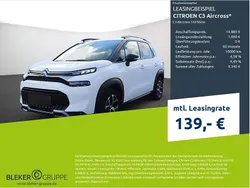 Lack weiss banquise/typ aussenverkleidung spiegel flach standard Gebraucht 2023 Citroën C3 Aircross Shine SUV | 14.880 € (Guter Preis)