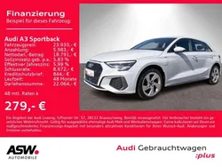 Gletscherweiß metallic Gebraucht 2022 Audi A3 e-tron S-Line Kleinwagen | 23.930 € (Guter Preis)