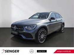 Grau Gebraucht 2021 Mercedes GLC300e AMG SUV | 37.550 € (Guter Preis)