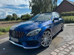 Blau Gebraucht 2015 Mercedes C250 AMG Kombi | 13.999 € (Fairer Preis)