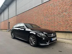 Schwarz Gebraucht 2016 Mercedes C220 AMG line Kombi | 16.800 € (Fairer Preis)