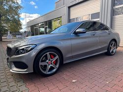 Grau Gebraucht 2015 Mercedes C220 AMG line Limousine | 23.750 € (Teuer)