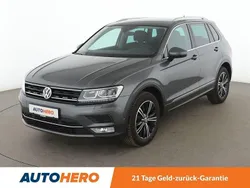 Grau Gebraucht 2017 VW Tiguan Highline SUV | 20.930 € (Guter Preis)