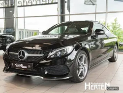 Schwarz Gebraucht 2018 Mercedes C180 AMG Coupé | 27.900 € (Guter Preis)