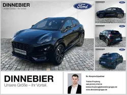 Schwarz (metallic) Gebraucht 2024 Ford Puma ST-Line X SUV | 25.520 € (Etwas zu teuer)