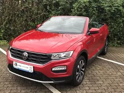 Rot Gebraucht 2021 VW T-Roc Cabriolet Cabrio | 21.390 € (Guter Preis)