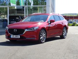 Magmarot metallic (metallic) Gebraucht 2020 Mazda 6 Sports-Line Kombi | 27.990 € (Fairer Preis)