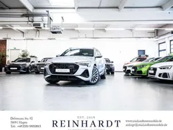 Florettsilber metallic Gebraucht 2021 Audi e-tron Sportback S-Line SUV | 36.590 € (Guter Preis)
