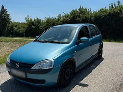 Blau Gebraucht 2002 Opel Corsa Kleinwagen | 999 € (Guter Preis)