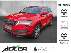 Rot Gebraucht 2021 Skoda Karoq Clever SUV | 23.990 € (Etwas zu teuer)