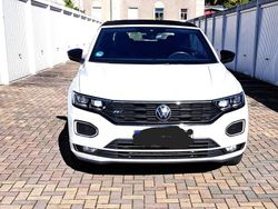 Weiß Gebraucht 2022 VW T-Roc Cabriolet R-line Cabrio | 24.450 € (Superpreis)