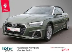 Distriktgrün metallic Gebraucht 2024 Audi A5 Cabriolet S-Line Cabrio | 53.550 € (Guter Preis)
