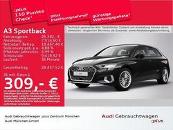 Brillantschwarz Gebraucht 2023 Audi A3 Advanced Limousine | 26.382 € (Guter Preis)