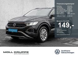 Grenadillschwarz metallic Neu 2025 VW T-Roc Life SUV | 25.480 € (Superpreis)