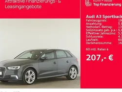 Nanograu metallic Gebraucht 2020 Audi A3 Sportback e-tron Sport Limousine | 19.599 € (Guter Preis)