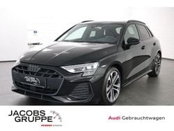 Mythosschwarz Gebraucht 2024 Audi A3 S-Line Limousine | 33.960 € (Guter Preis)