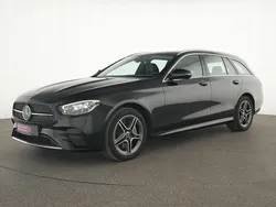 Obsidianschwarz Gebraucht 2022 Mercedes E300 AMG line Limousine | 32.335 € (Superpreis)