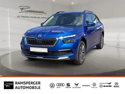 Blau (raceblau metallic) Gebraucht 2022 Skoda Kamiq Tour SUV | 21.490 € (Guter Preis)