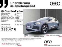Grau Gebraucht 2022 Audi Q4 Sportback e-tron Ambiente SUV | 29.869 € (Guter Preis)