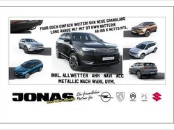 Schwarz (karbon schwarz (metallic)) Neu 2025 Opel Grandland Electric Edition SUV | 39.690 € (Fairer Preis)