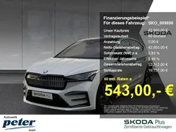 Moonweiss Gebraucht 2022 Skoda Enyaq iV RS SUV | 42.950 € (Guter Preis)