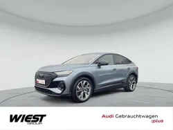 Geysirblau metallic Gebraucht 2024 Audi Q4 e-tron S-Line SUV | 45.450 € (Fairer Preis)