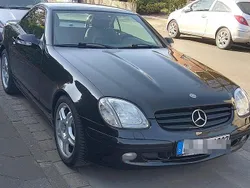 Schwarz Gebraucht 2001 Mercedes SLK320 AMG Cabrio | 8.500 € (Guter Preis)