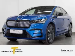 Raceblau metallic Gebraucht 2023 Skoda Enyaq iV RS SUV | 37.070 € (Guter Preis)