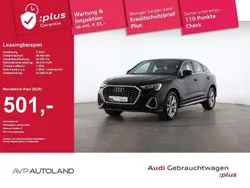 Mythosschwarz metallic Gebraucht 2024 Audi Q3 Sportback S-Line SUV | 38.510 € (Superpreis)