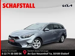 Silber ((css) lunarsilber met.) Gebraucht 2021 Kia Ceed Sportswagon Comfort Kombi | 17.979 € (Fairer Preis)