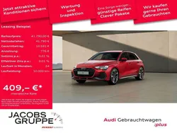 Rot Gebraucht 2024 Audi A3 Sportback S-Line Limousine | 41.790 € (Etwas zu teuer)