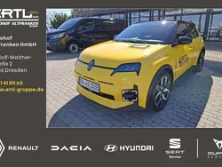 Pop yellow! metallic, dach bla Gebraucht 2025 Renault R5 Komfort Kleinwagen | 31.880 € (Fairer Preis)
