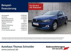 Blau Gebraucht 2021 VW Polo Comfortline Limousine | 13.980 € (Guter Preis)